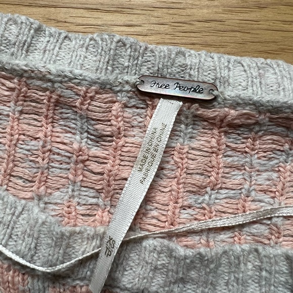 Free People Leopard Print Alpaca Wool Sweater - Size XS - Picture 2 of 5